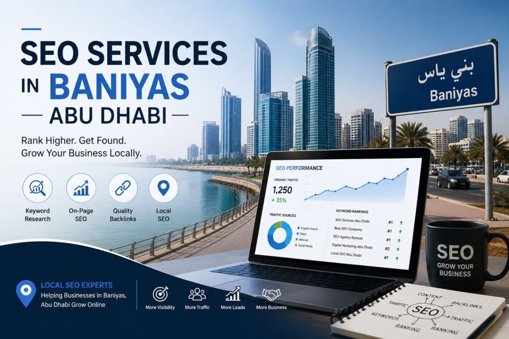 SEO services in Baniyas Abu Dhabi